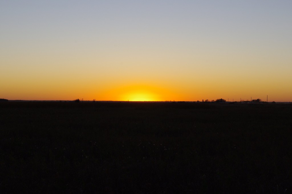 Just Missed It (North Dakota Sunset)